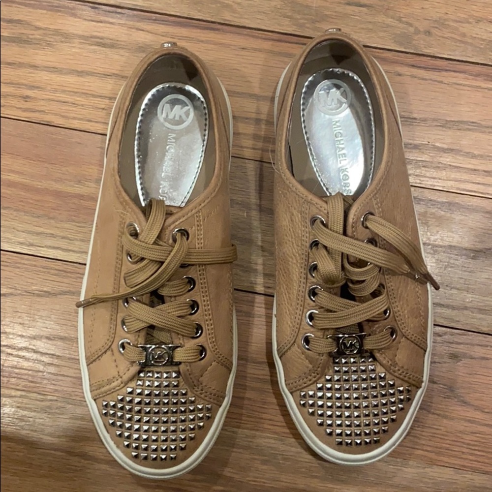 Michael Kors leather sneakers